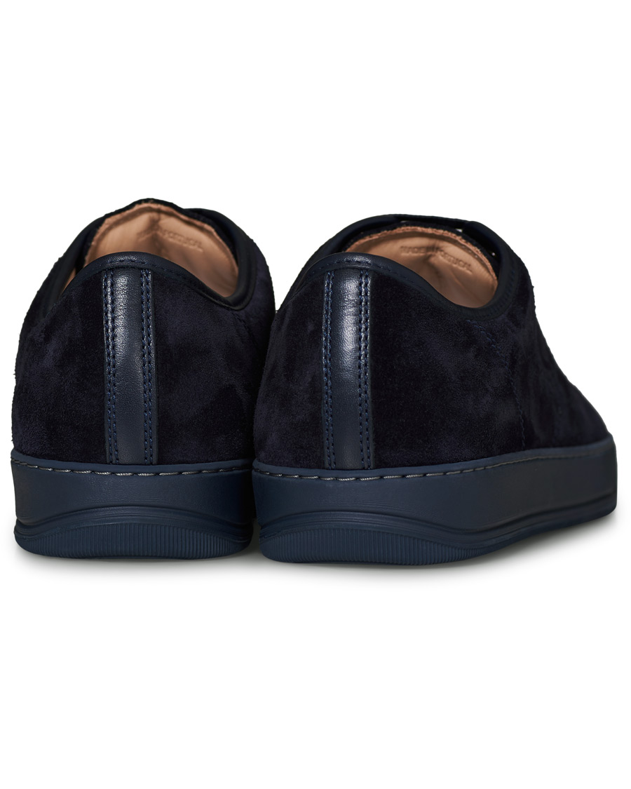 Uomini | Lanvin Patent Captoe Sneaker Dark Blue/Dark Blue | Lanvin | Patent Captoe Sneaker Dark Blue/Dark Blue