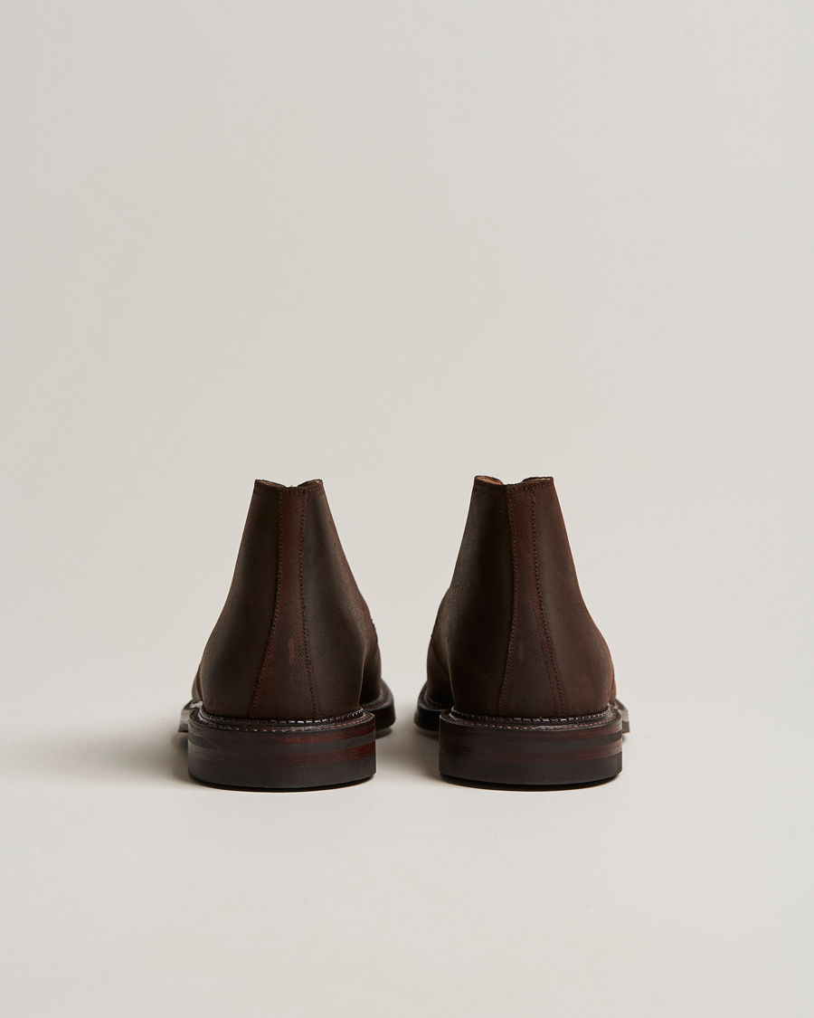 Uomini | Stivali | Crockett & Jones | Molton Chukka Dk Brown Rough-Out Suede