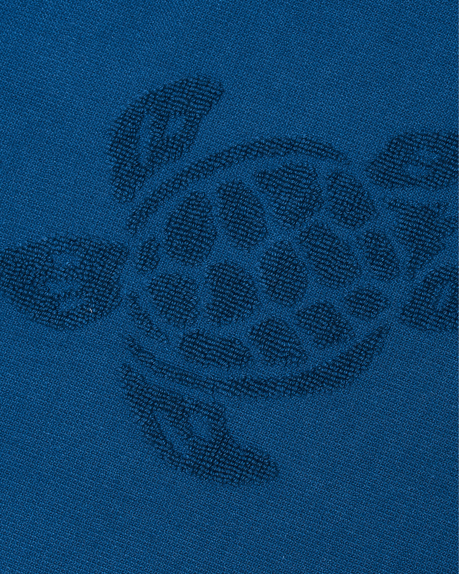 Uomini | Vilebrequin Turtle Jacquard Beach Towel Blue | Vilebrequin | Turtle Jacquard Beach Towel Blue