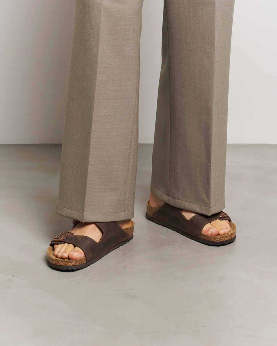 Uomini | Sandali & Diapositive | BIRKENSTOCK | Arizona Classic Footbed Habana Oiled Leather