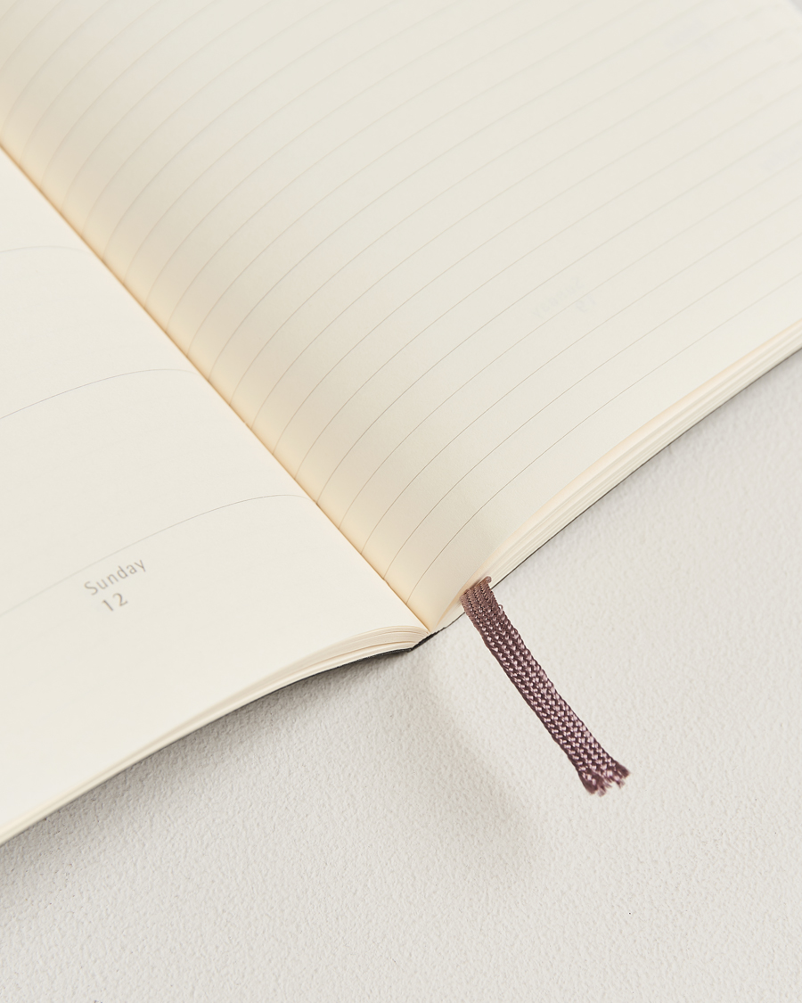 Uomini | Moleskine 12-Month Weekly Notebook Planner Soft Black | Moleskine | 12-Month Weekly Notebook Planner Soft Black