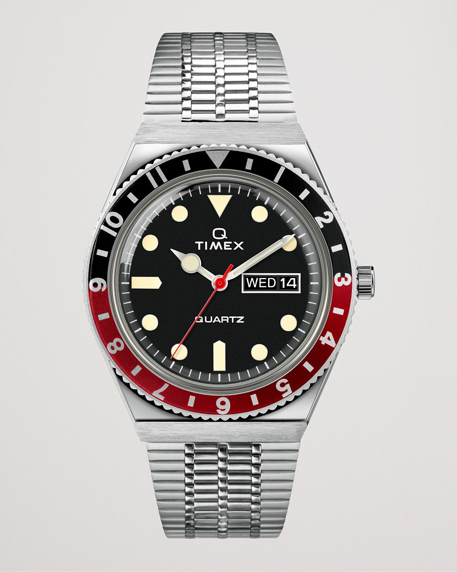 Uomini | Timex Q Reissue 1979 Black/Red | Timex | Q Reissue 1979 Black/Red