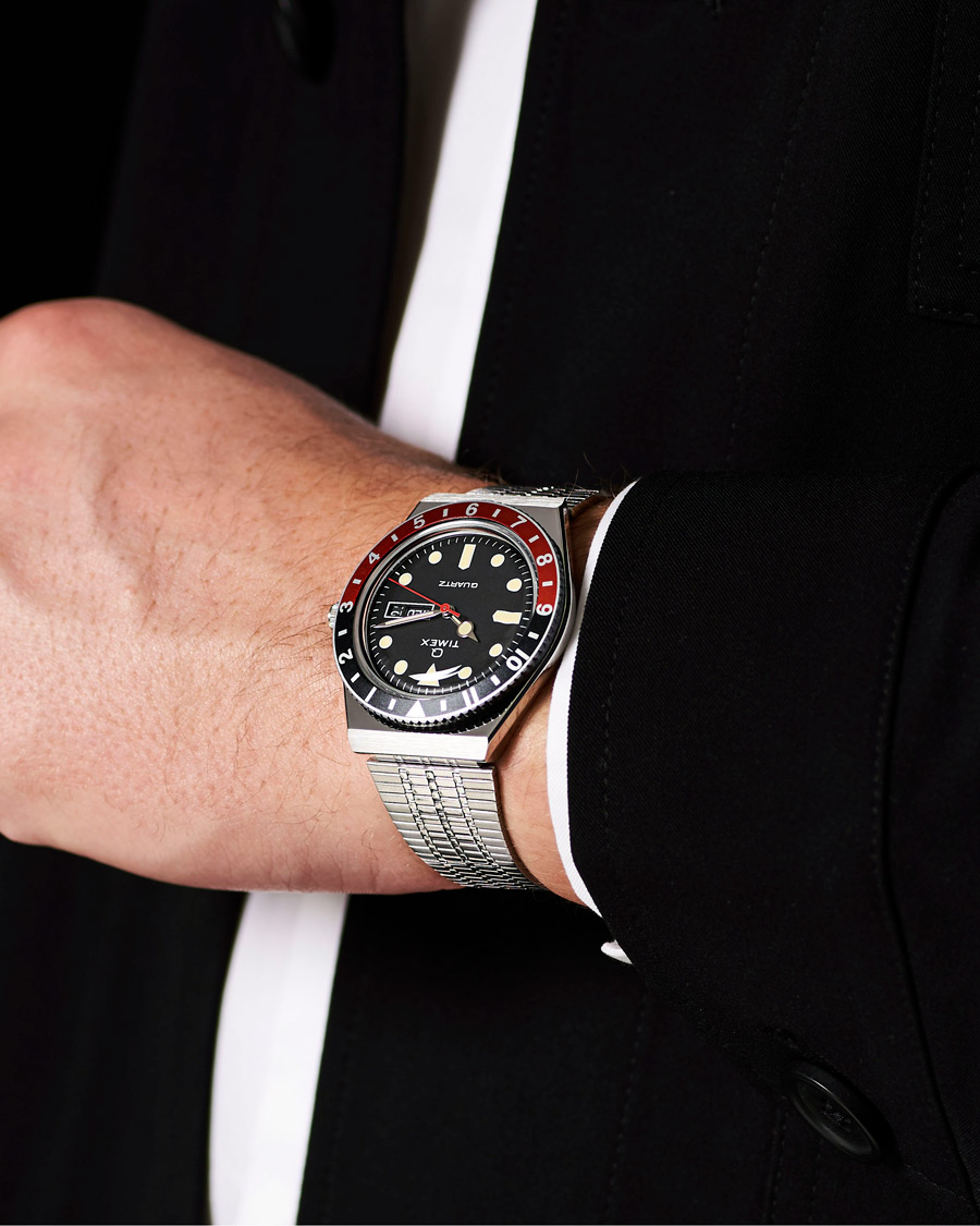 Uomini | Timex Q Reissue 1979 Black/Red | Timex | Q Reissue 1979 Black/Red