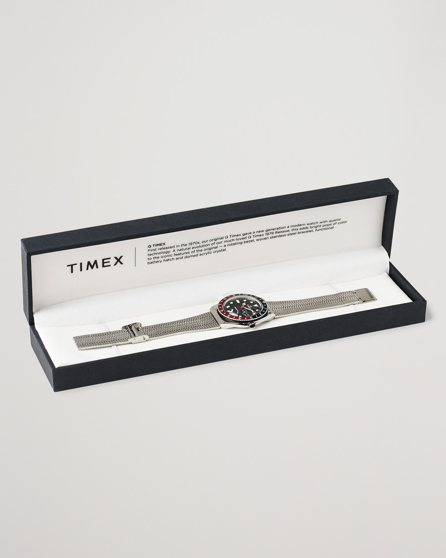 Uomini | Timex Q Reissue 1979 Black/Red | Timex | Q Reissue 1979 Black/Red