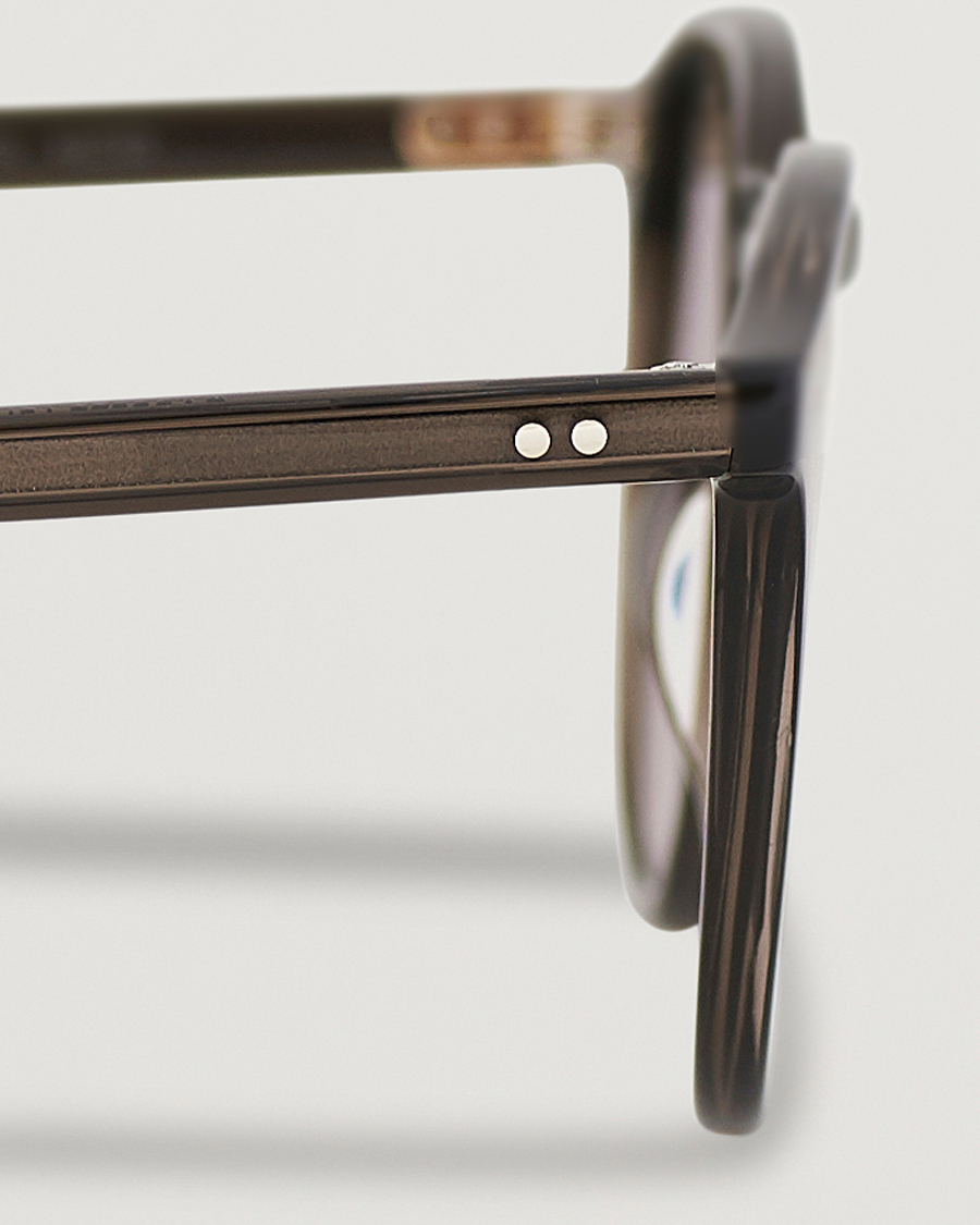 Uomini | Occhiali da sole | Garrett Leight | Hampton 46 Sunglasses Black Glass