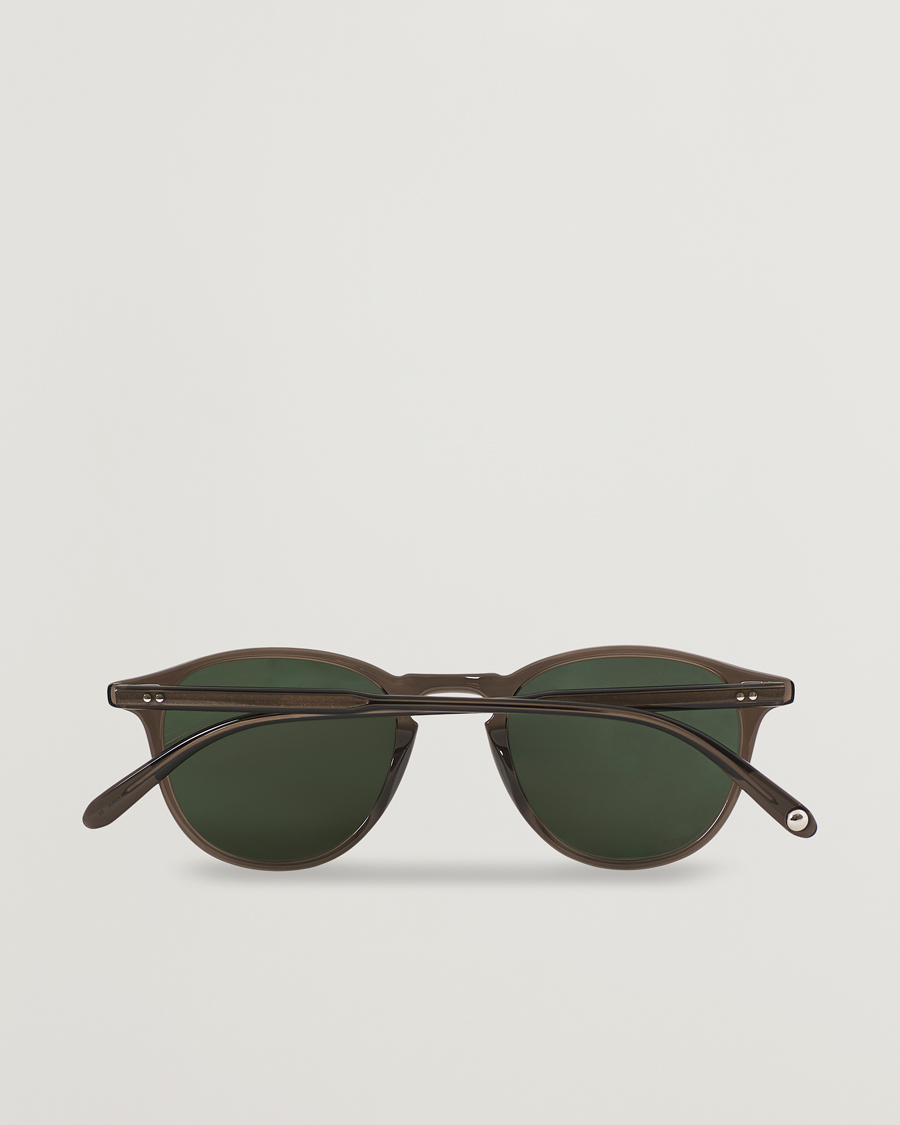 Uomini | Occhiali da sole | Garrett Leight | Hampton 46 Sunglasses Black Glass