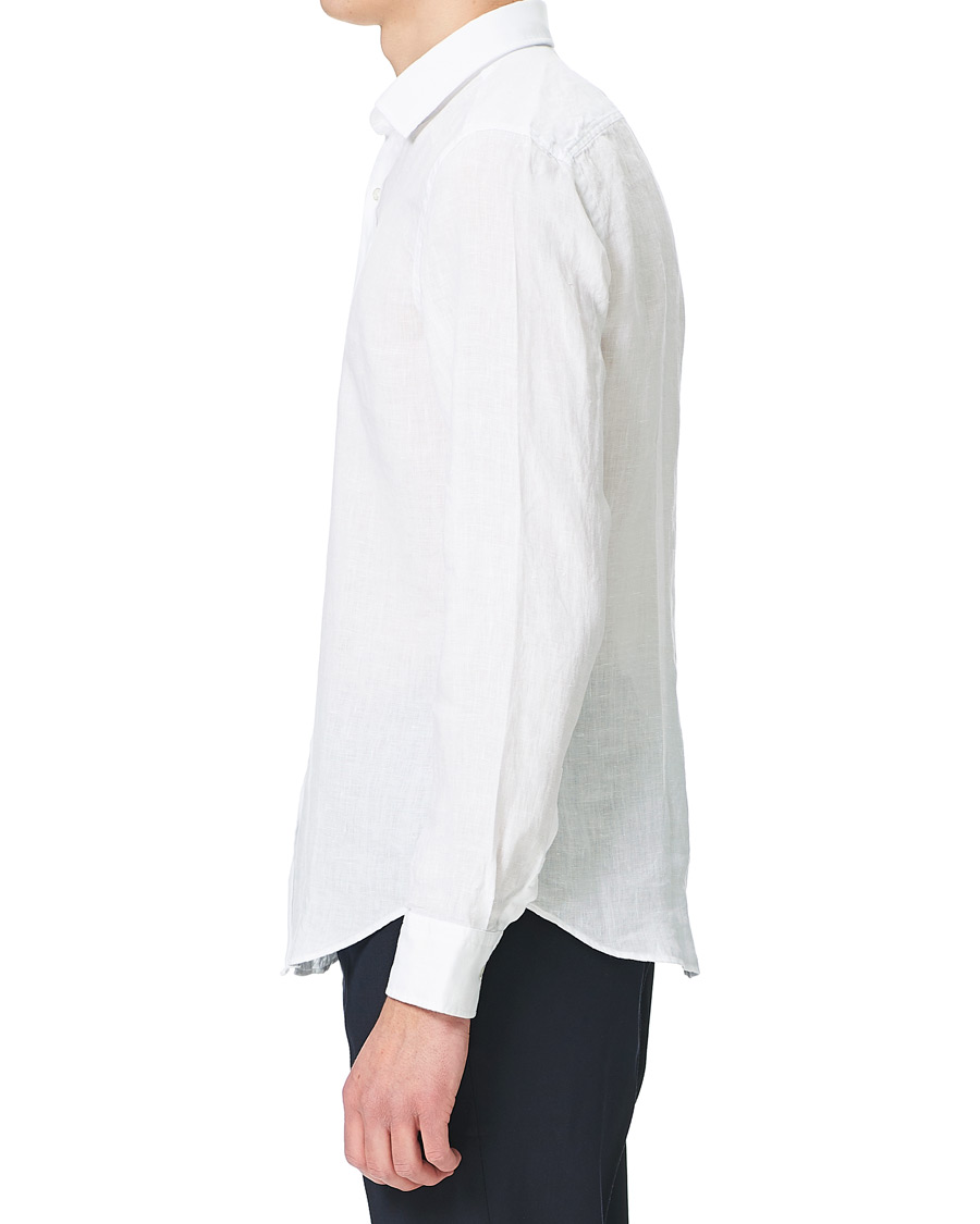 Uomini | Camicie | BOSS BLACK | BOSS Joy Linen Shirt White