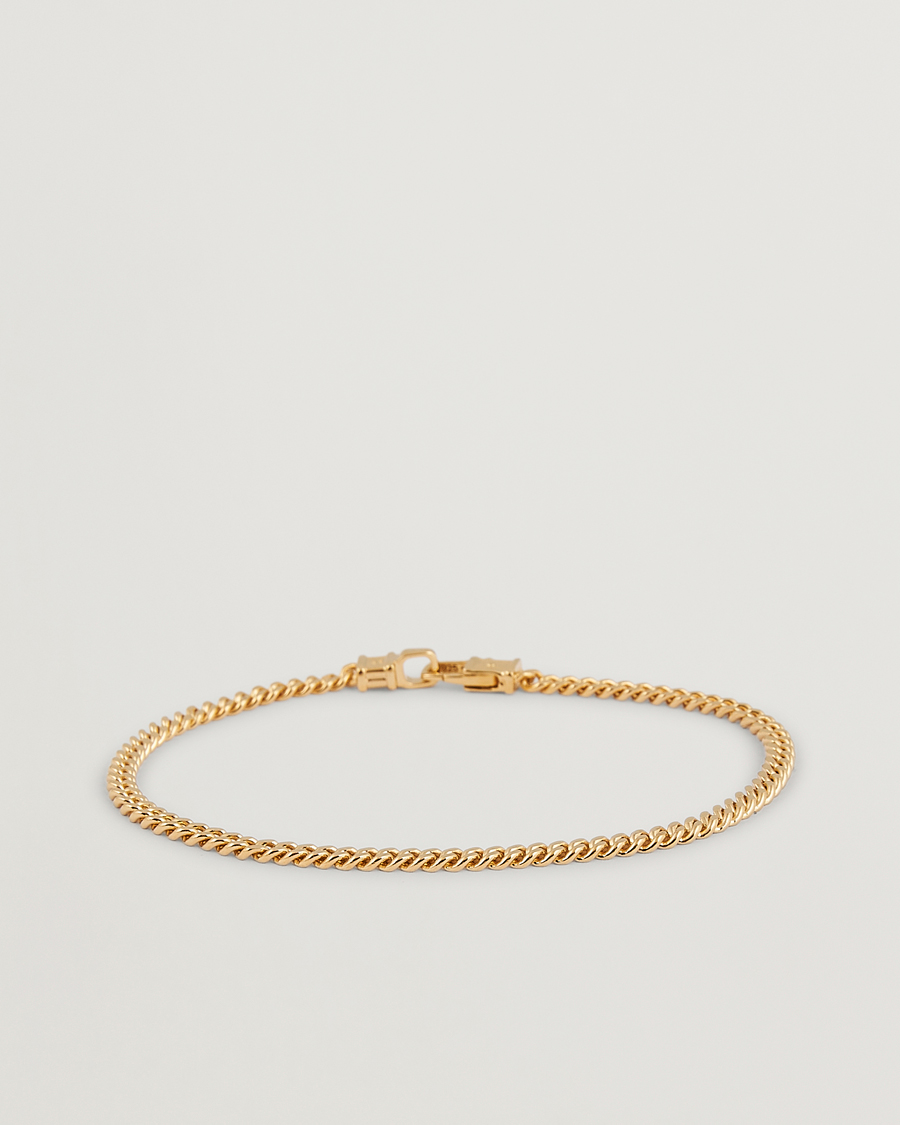 Uomini | Gioielli | Tom Wood | Curb Bracelet M Gold