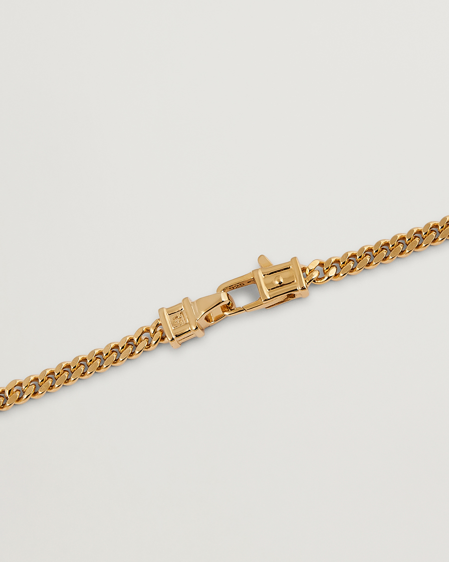 Uomini | Gioielli | Tom Wood | Curb Bracelet M Gold