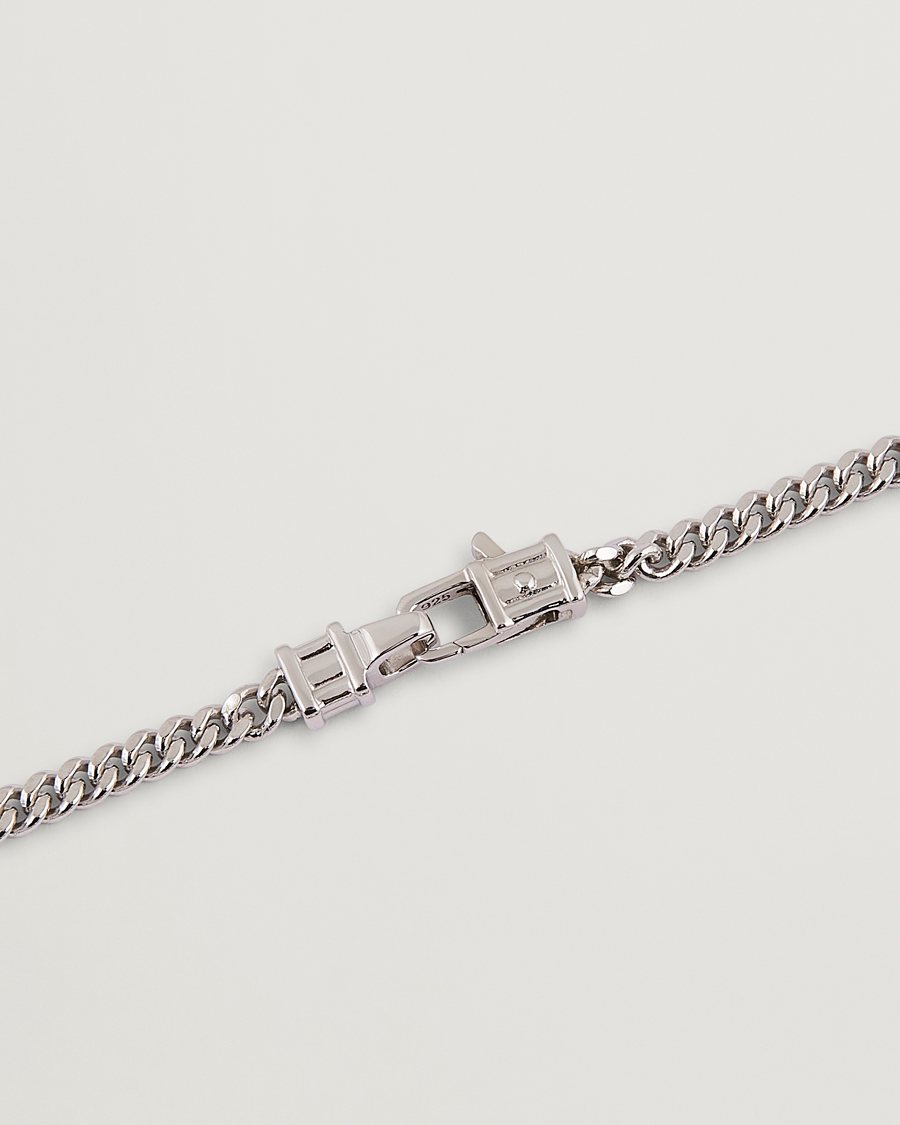 Uomini | Gioielli | Tom Wood | Curb Bracelet M Silver