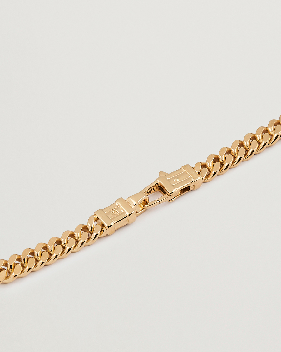 Uomini | Gioielli | Tom Wood | Curb Bracelet L Gold