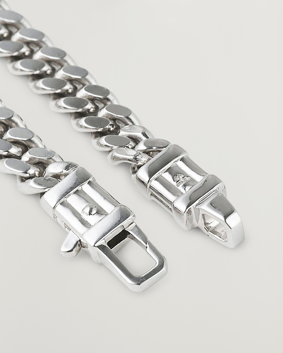 Uomini | Gioielli | Tom Wood | Curb Bracelet L Silver