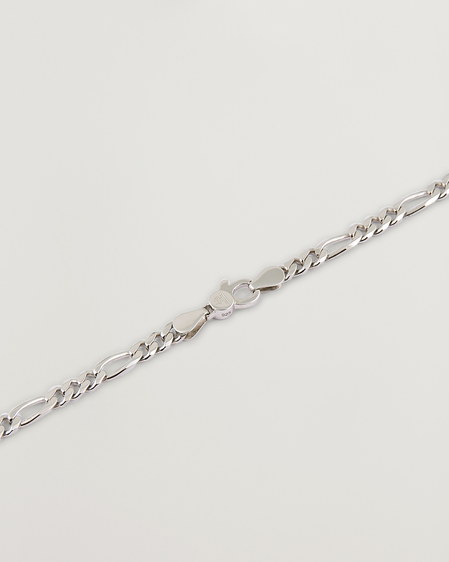 Uomini | Tom Wood Figaro Chain Necklace Silver | Tom Wood | Figaro Chain Necklace Silver