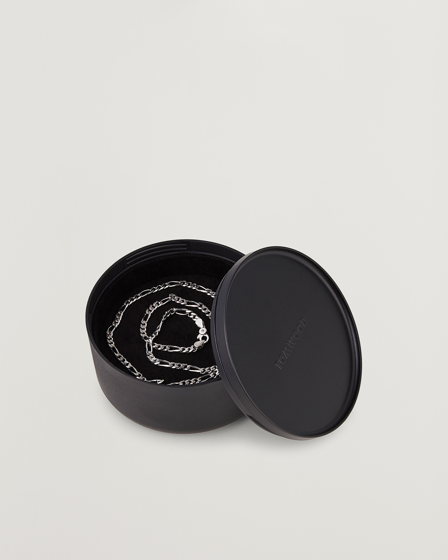 Uomini | Tom Wood Figaro Chain Necklace Silver | Tom Wood | Figaro Chain Necklace Silver