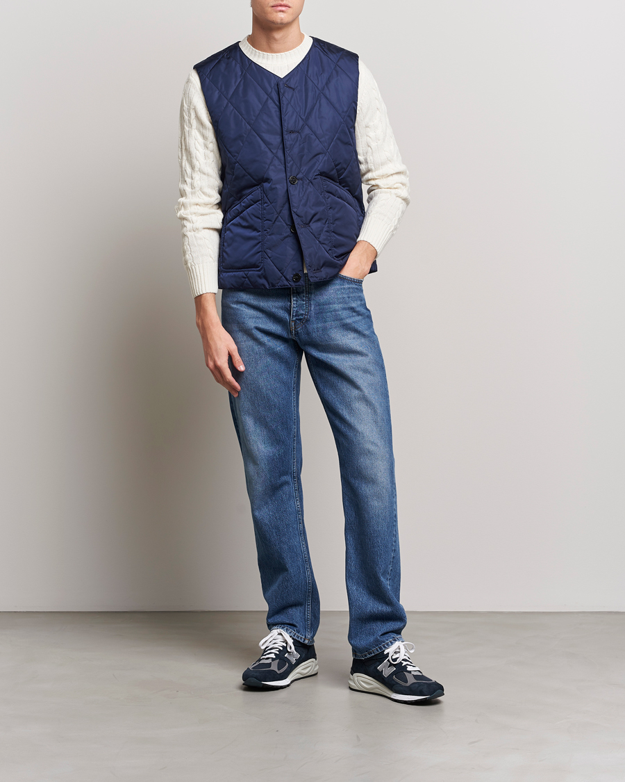 Uomini | Gilet | Mackintosh | Hig Quilted Liner Blue