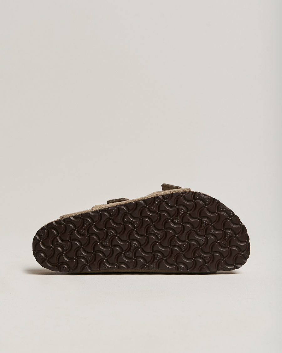 Uomini | Sandali & Diapositive | BIRKENSTOCK | Arizona Soft Footbed Taupe Suede