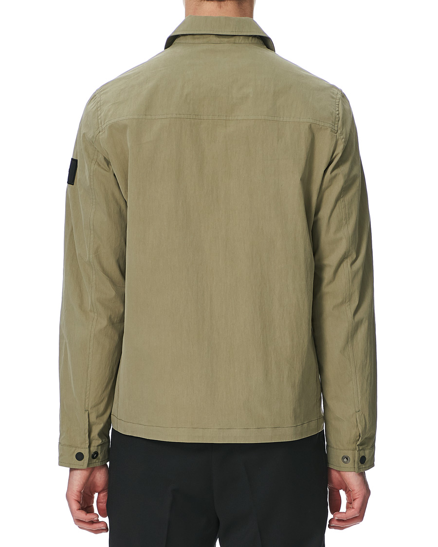 Uomini | Calvin Klein Light Shirt Jacket Delta Green | Calvin Klein | Light Shirt Jacket Delta Green