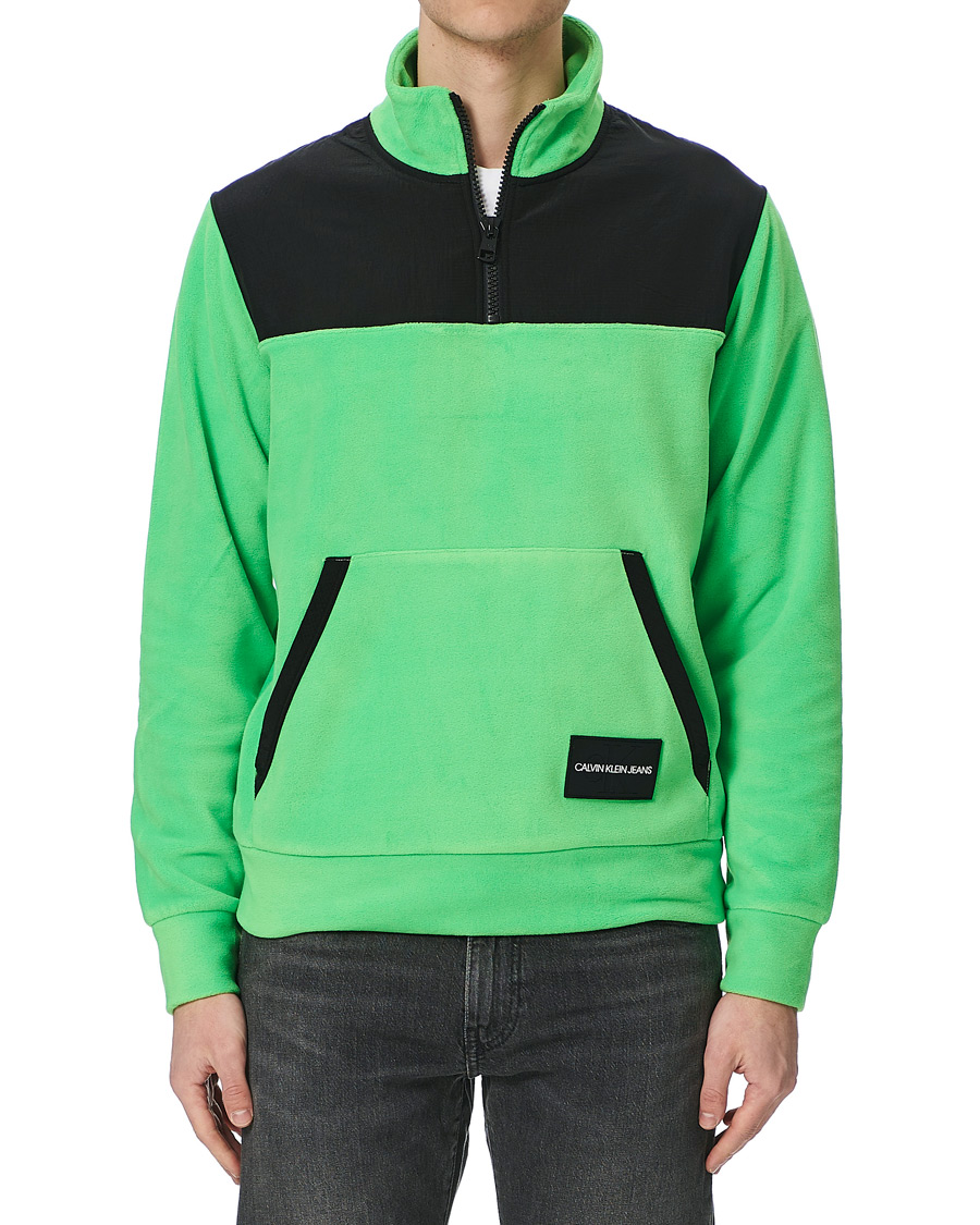 Uomini | Maglieria | Calvin Klein Jeans | Polar Fleece Half Zip Andean Toucan