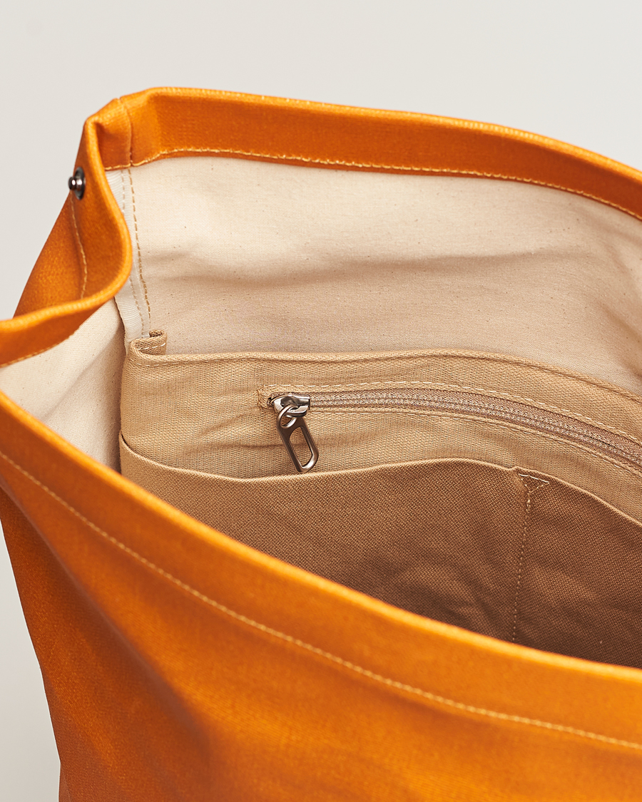 Uomini | Borse | Brooks England | Pickwick Cotton Canvas 26L Backpack Goose Beak/Maroon