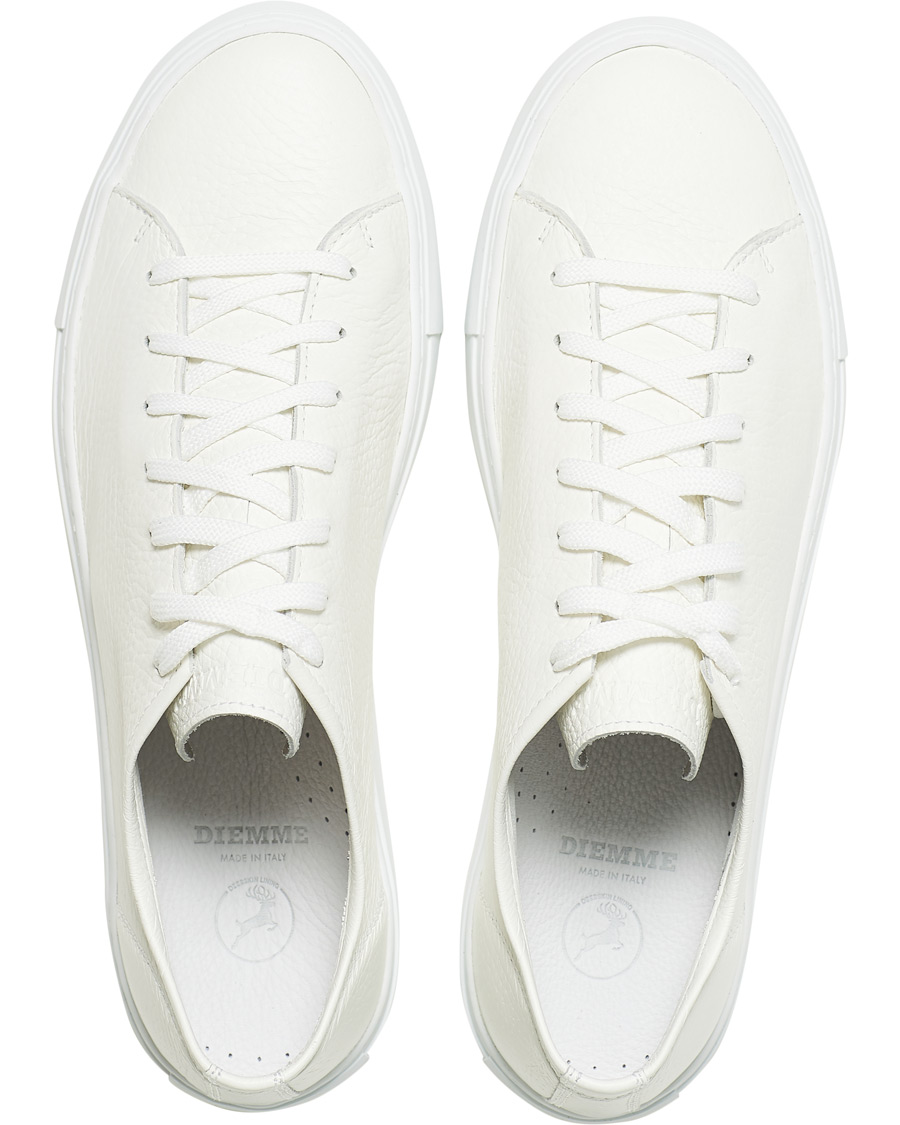 Uomini | Diemme Loria Low Sneaker White Deer Nappa | Diemme | Loria Low Sneaker White Deer Nappa