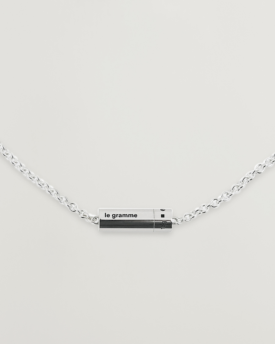 Uomini | LE GRAMME Chain Cable Necklace Sterling Silver 13g | LE GRAMME | Chain Cable Necklace Sterling Silver 13g