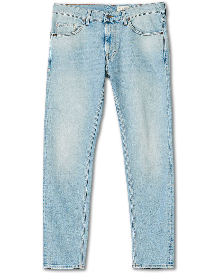 Uomini | Jeans | Tiger of Sweden Jeans | Pistolero Comfort Stretch Craze Jeans Light Blue