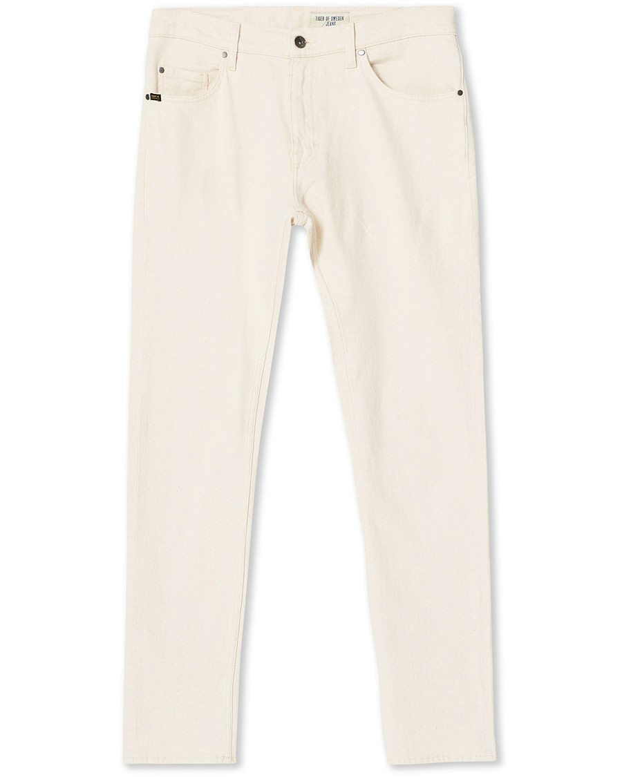 Uomini | Jeans | Tiger of Sweden Jeans | Pistolero Comfort Stretch Discovery Jeans Ecru