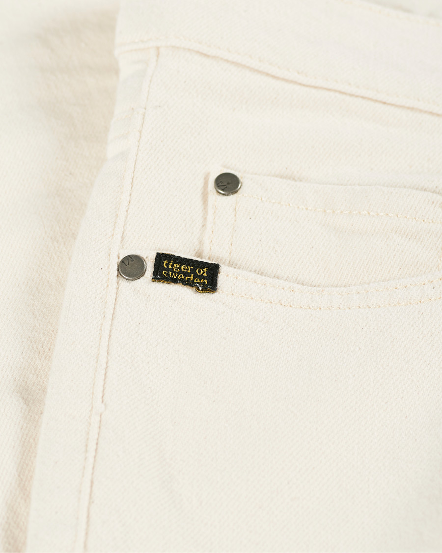 Uomini | Jeans | Tiger of Sweden Jeans | Pistolero Comfort Stretch Discovery Jeans Ecru