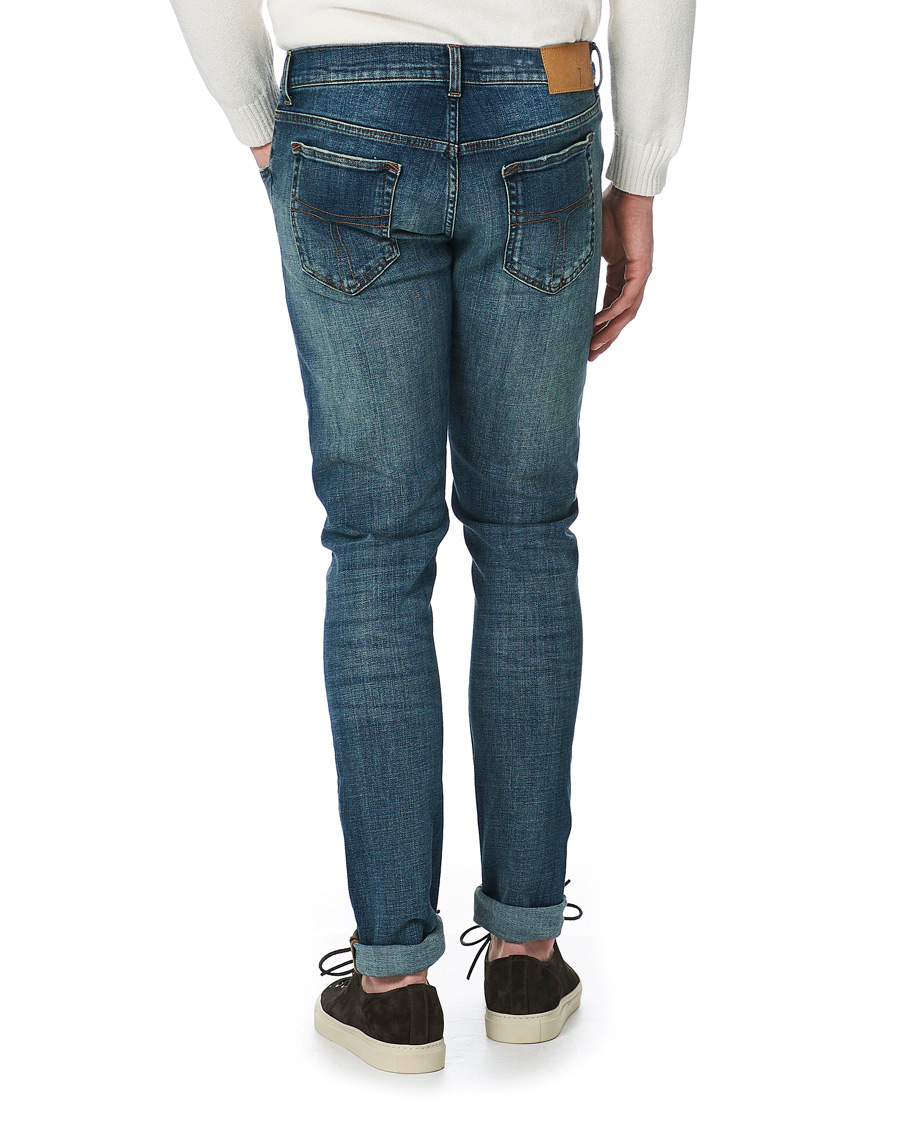 Uomini | Jeans | Tiger of Sweden Jeans | Slim Super Stretch Ideal Jeans Medium Blue