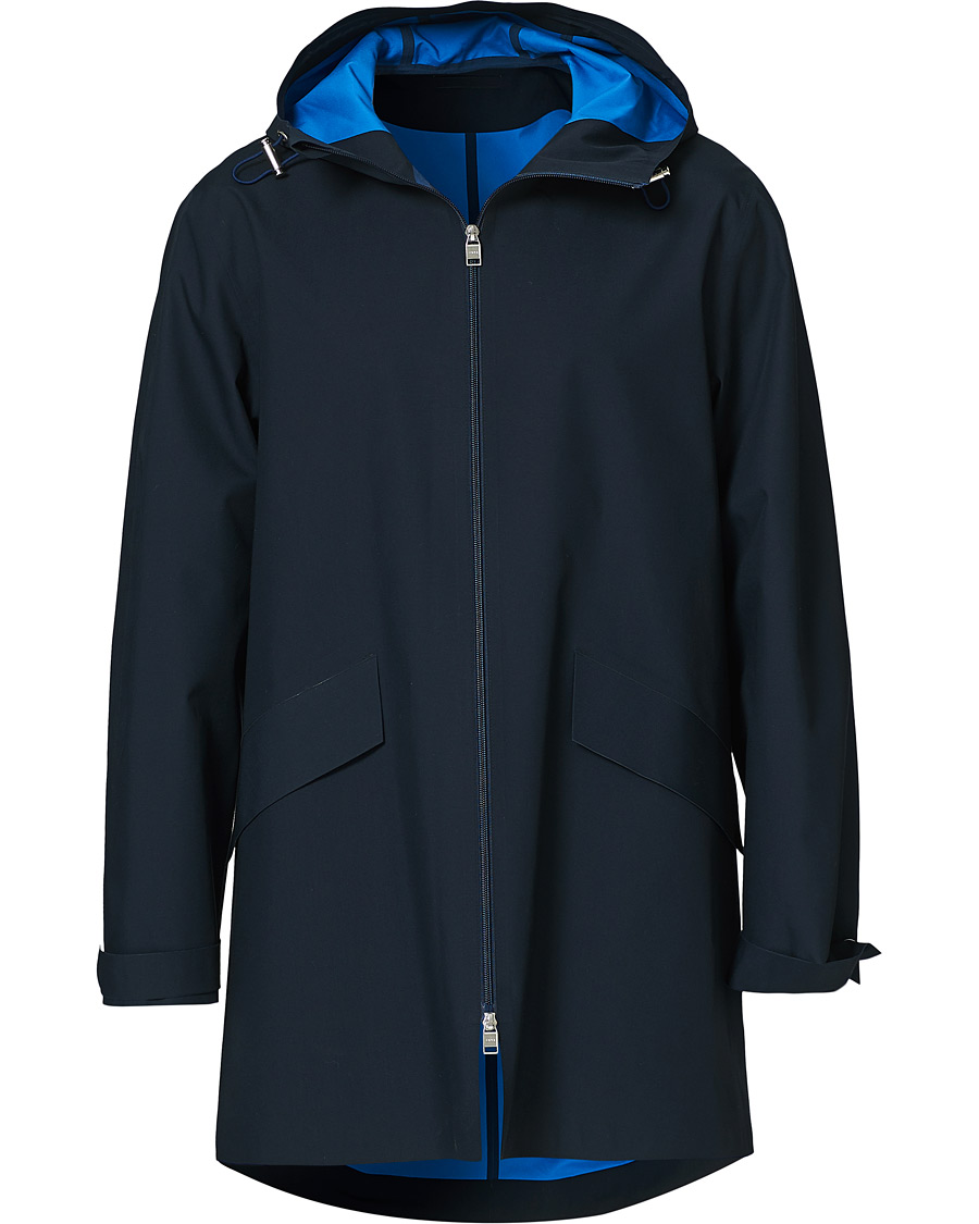 Uomini | Giacche | Tiger of Sweden | Renard Rain Jacket Light Ink