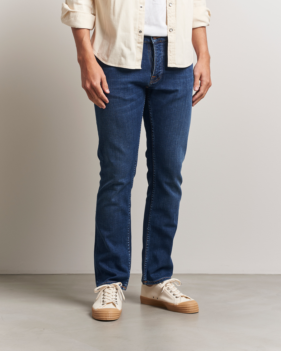 Uomini | Pantaloni | Nudie Jeans | Grim Tim Jeans Indigo Myth