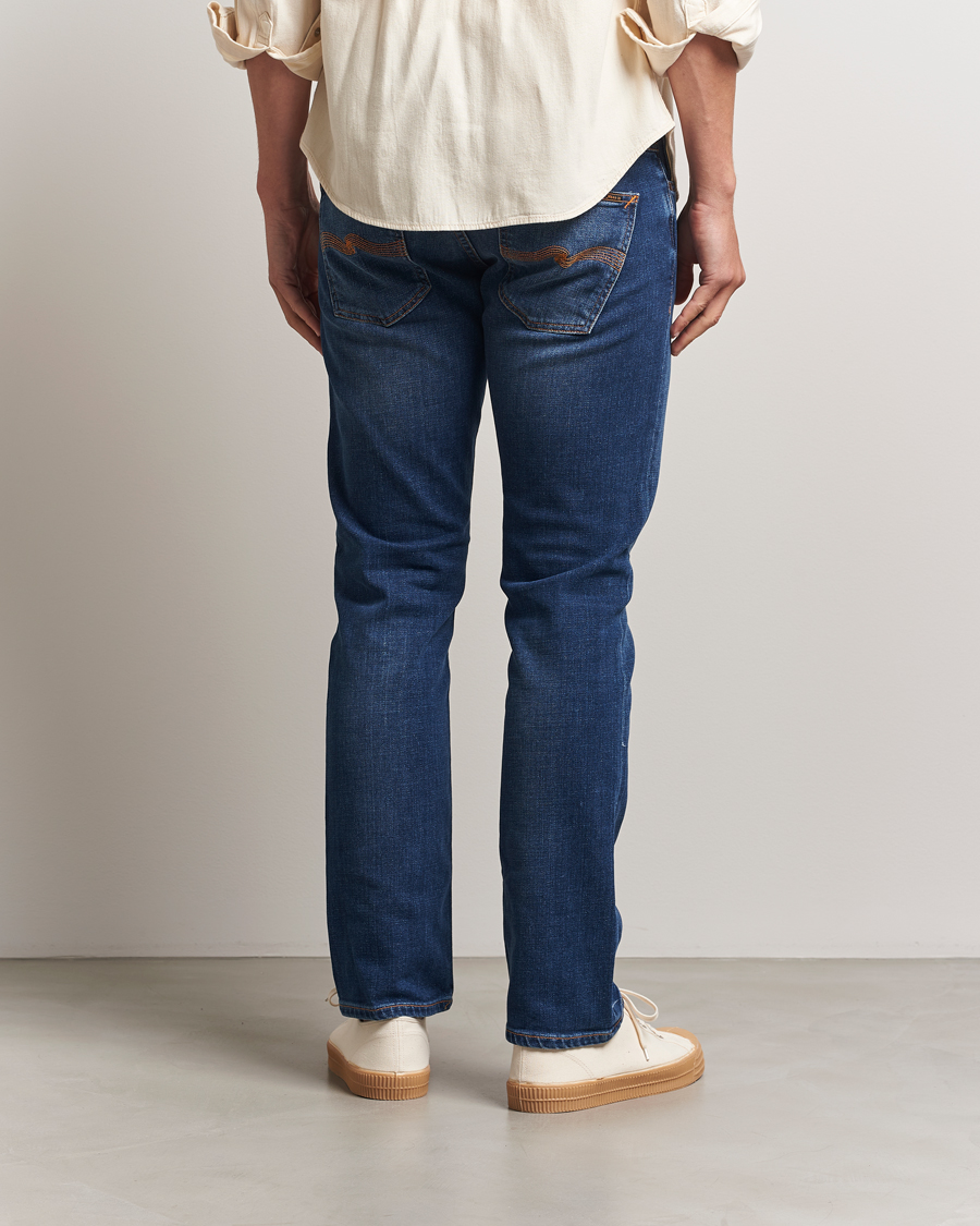 Uomini | Pantaloni | Nudie Jeans | Grim Tim Jeans Indigo Myth
