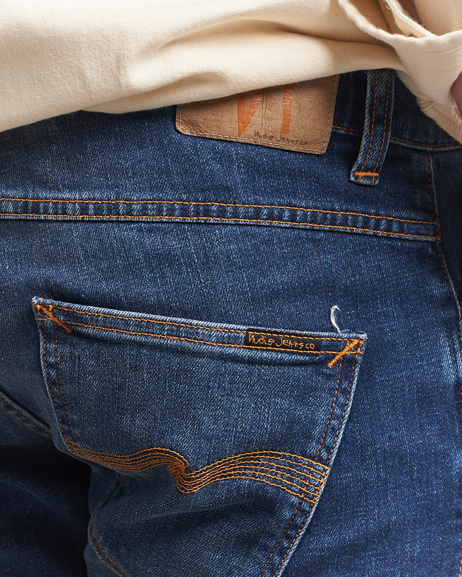 Uomini | Pantaloni | Nudie Jeans | Grim Tim Jeans Indigo Myth