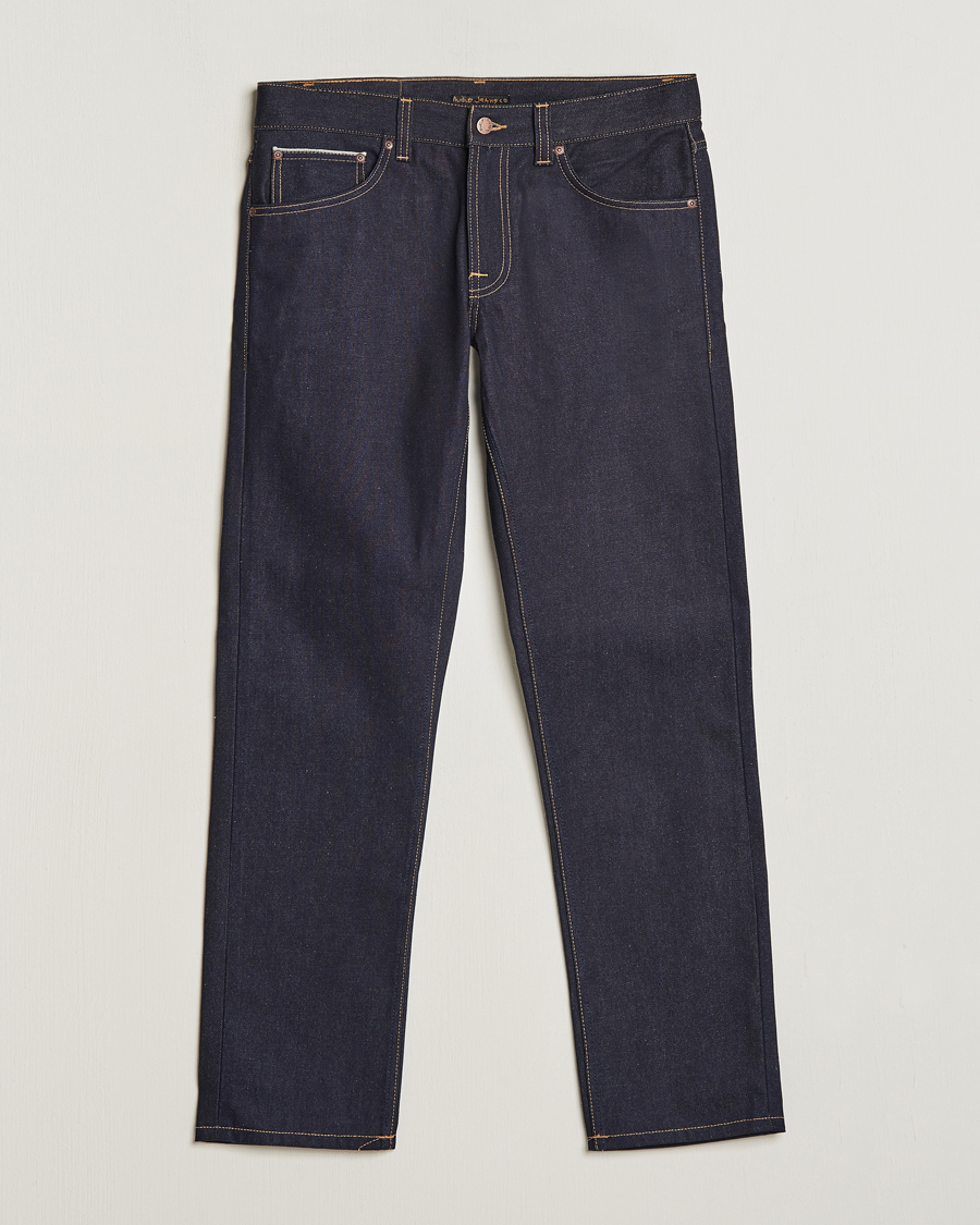 Uomini | Jeans | Nudie Jeans | Gritty Jackson Jeans Dry Maze Selvage