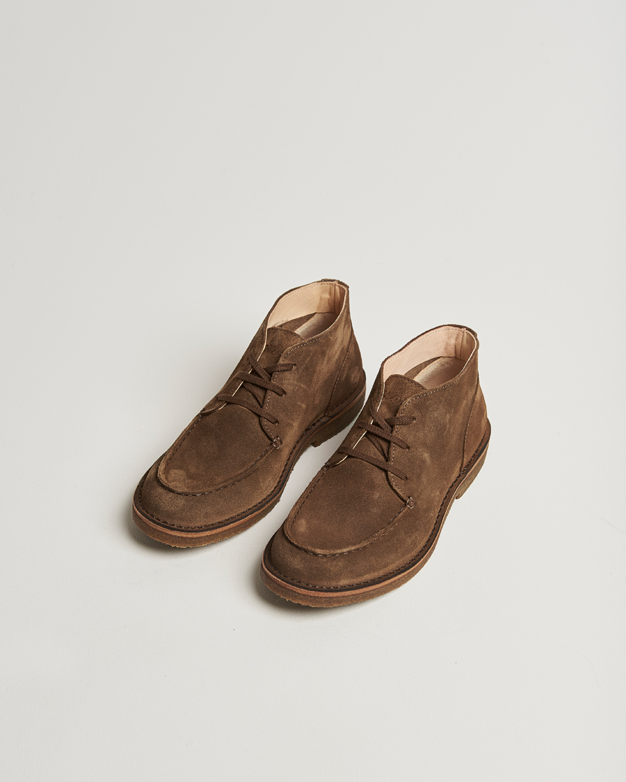 Uomini | Stivali | Astorflex | Deukeflex Chukka Boot Dark Khaki Suede