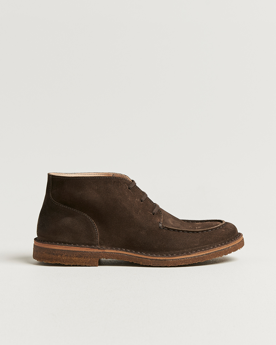 Uomini | Stivali | Astorflex | Deukeflex Chukka Boot Dark Brown Suede