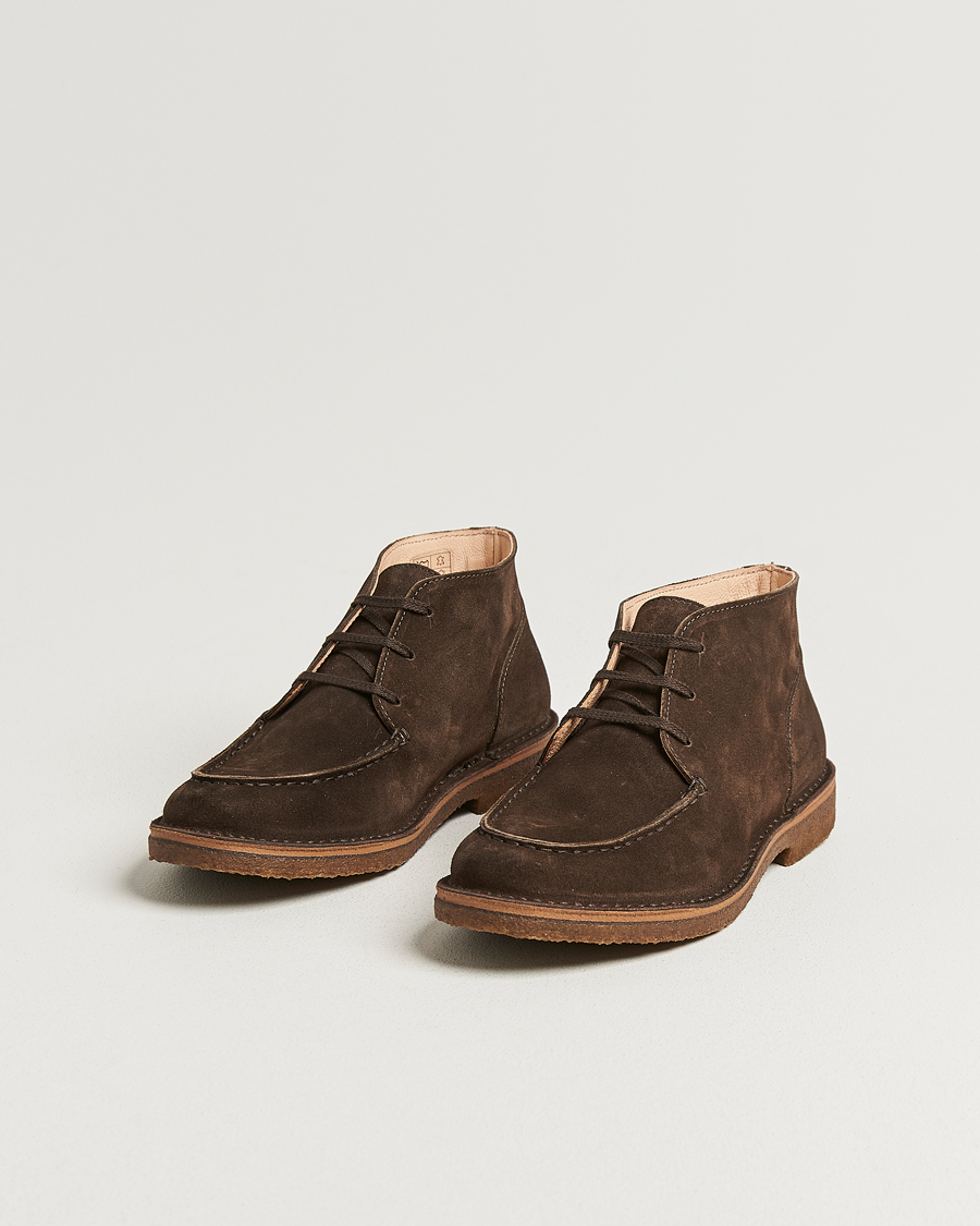 Uomini | Stivali | Astorflex | Deukeflex Chukka Boot Dark Brown Suede