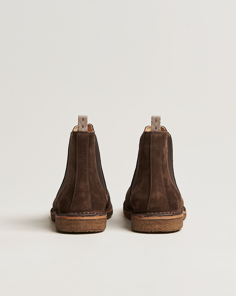 Uomini | Stivali | Astorflex | Bitflex Chelsea Boot Dark Brown Suede