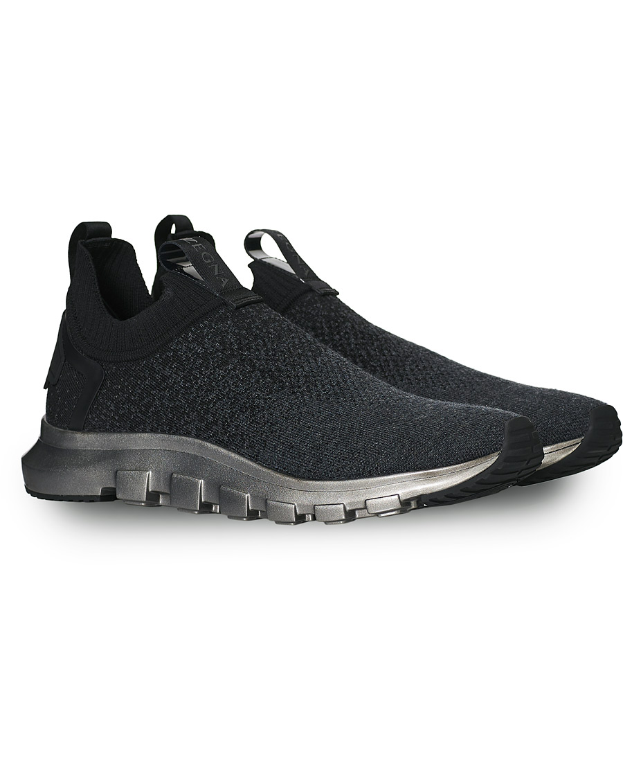 Uomini | Z Zegna Techmerino Sock Sneaker Dark Blue | Z Zegna | Techmerino Sock Sneaker Dark Blue