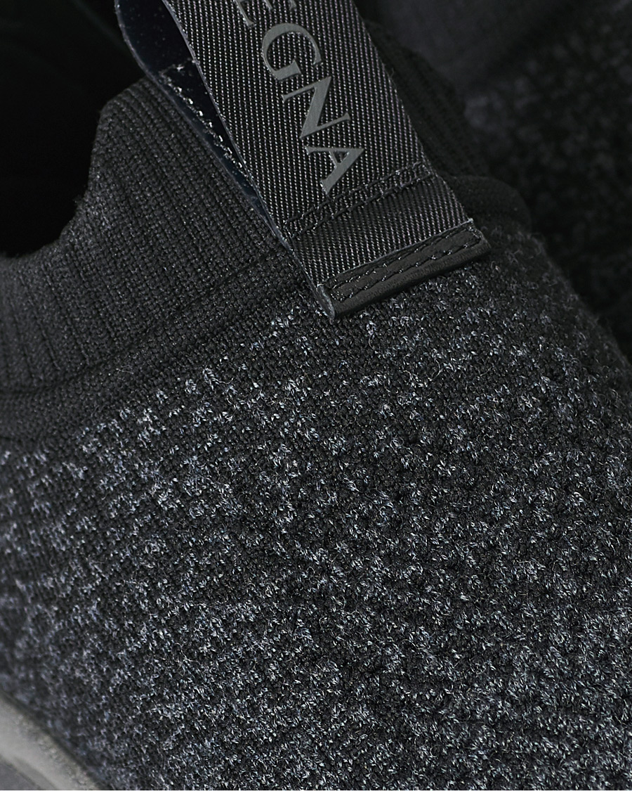 Uomini | Z Zegna Techmerino Sock Sneaker Dark Blue | Z Zegna | Techmerino Sock Sneaker Dark Blue