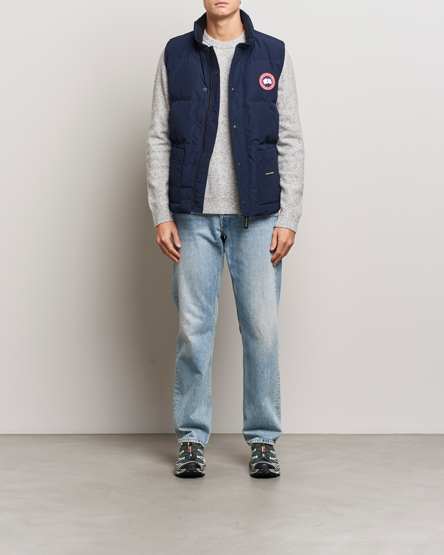 Uomini | Gilet | Canada Goose | Freestyle Vest Atlantic Navy