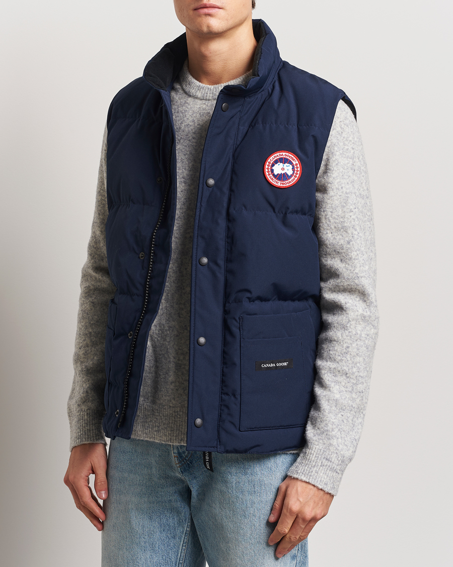 Uomini | Gilet | Canada Goose | Freestyle Vest Atlantic Navy