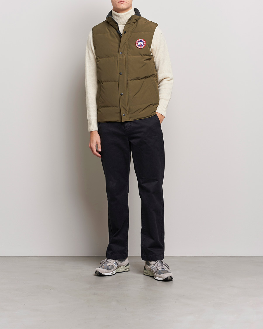 Uomini | Giacche | Canada Goose | Garson Vest Military Green
