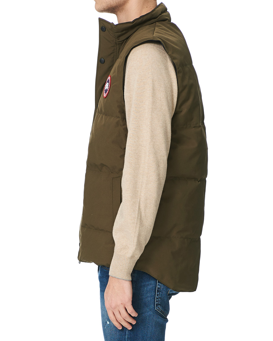Uomini | Giacche | Canada Goose | Garson Vest Military Green