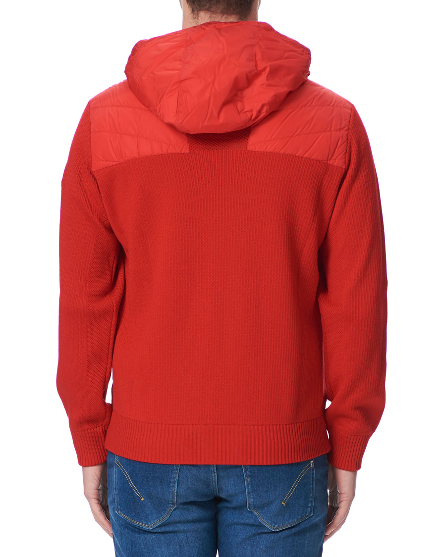 Uomini | Giacche | Canada Goose | Hybridge Knitted Hoodie Red