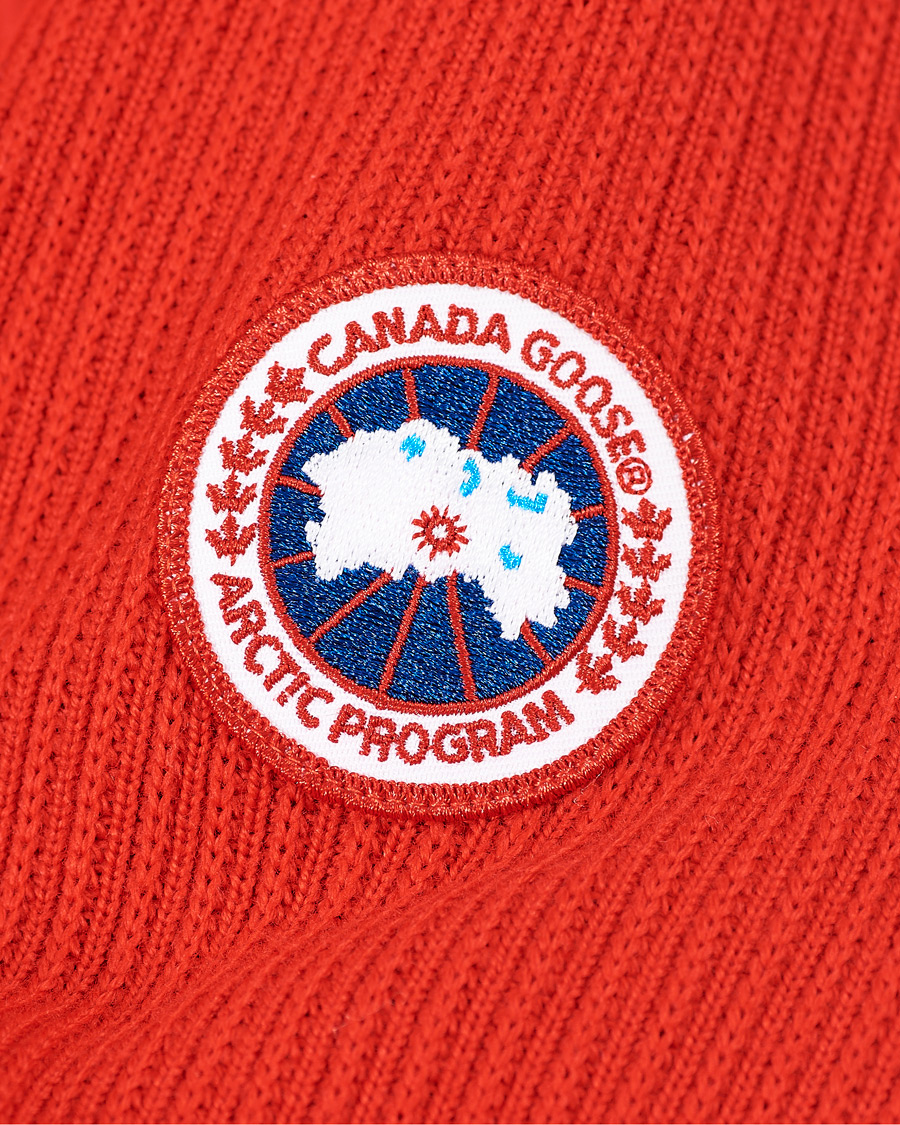Uomini | Giacche | Canada Goose | Hybridge Knitted Hoodie Red