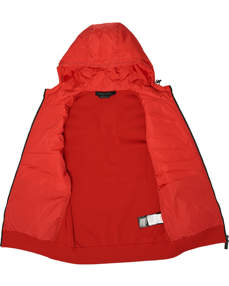 Uomini | Giacche | Canada Goose | Hybridge Knitted Hoodie Red