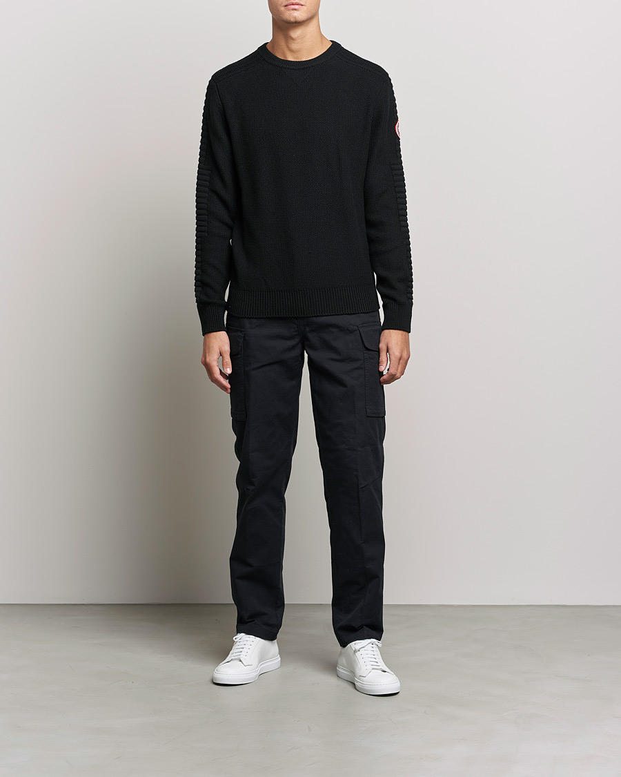 Uomini | Maglieria | Canada Goose | Paterson Sweater Black
