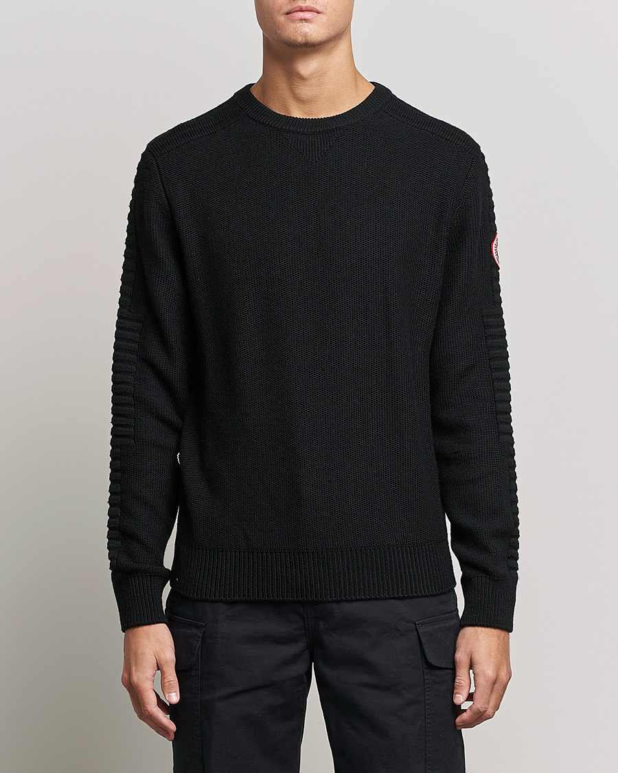 Uomini | Maglieria | Canada Goose | Paterson Sweater Black