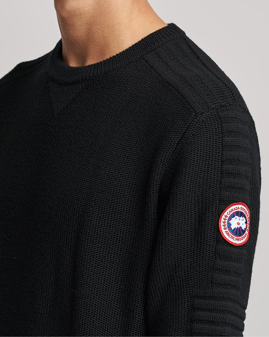 Uomini | Maglieria | Canada Goose | Paterson Sweater Black